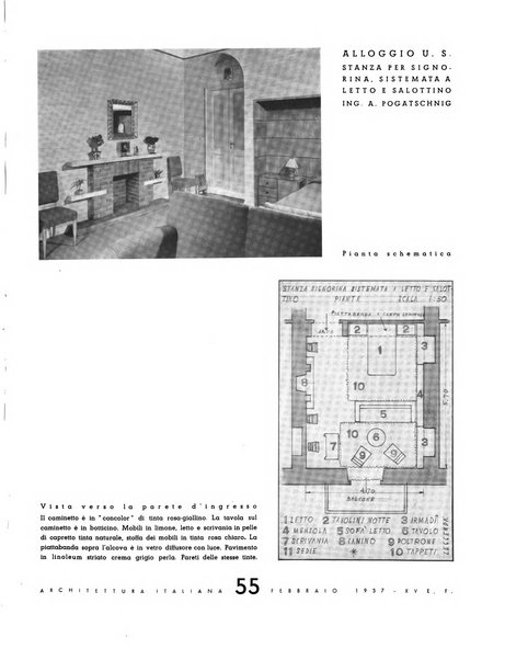 L'architettura italiana periodico mensile di costruzione e di architettura pratica