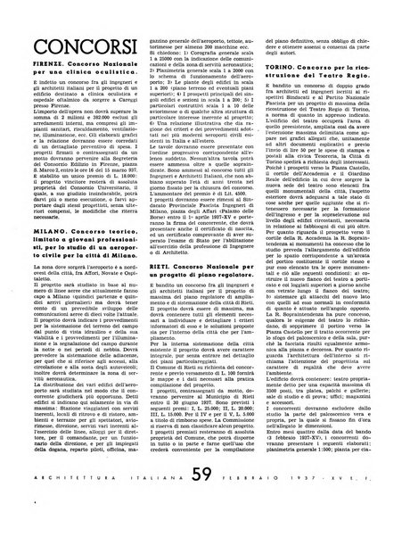 L'architettura italiana periodico mensile di costruzione e di architettura pratica