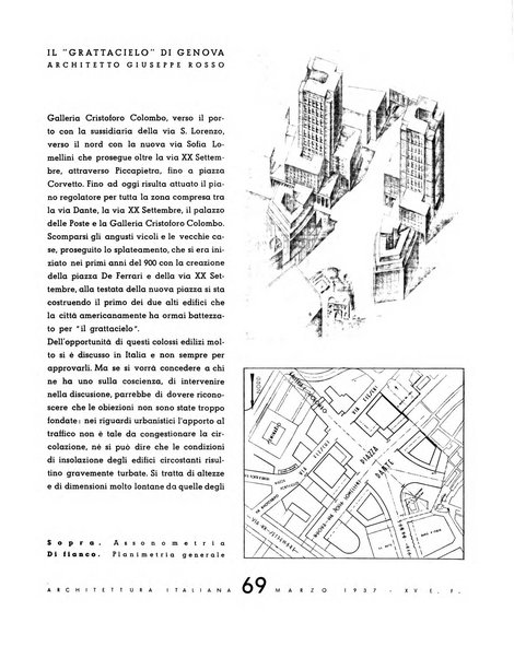 L'architettura italiana periodico mensile di costruzione e di architettura pratica