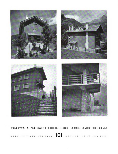 L'architettura italiana periodico mensile di costruzione e di architettura pratica