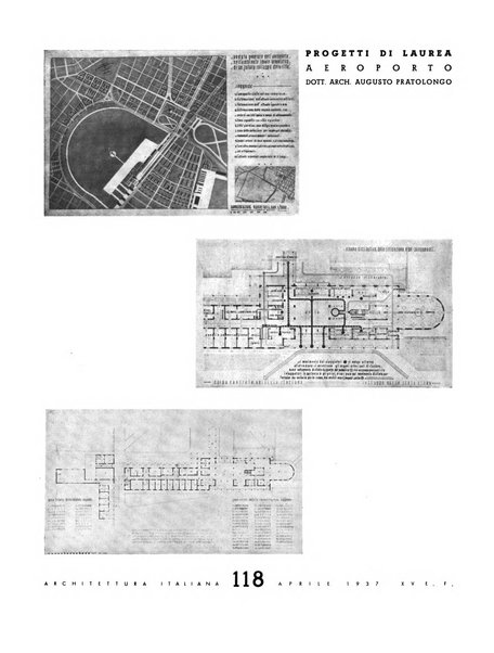 L'architettura italiana periodico mensile di costruzione e di architettura pratica