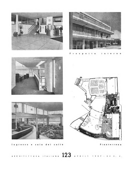 L'architettura italiana periodico mensile di costruzione e di architettura pratica