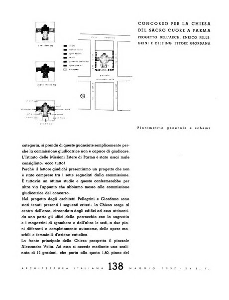 L'architettura italiana periodico mensile di costruzione e di architettura pratica