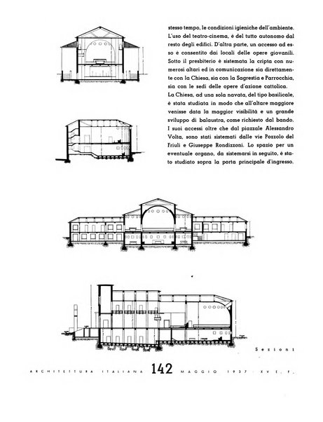 L'architettura italiana periodico mensile di costruzione e di architettura pratica