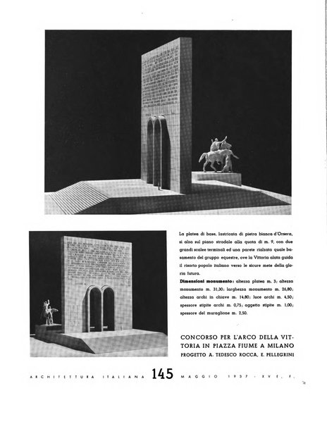 L'architettura italiana periodico mensile di costruzione e di architettura pratica