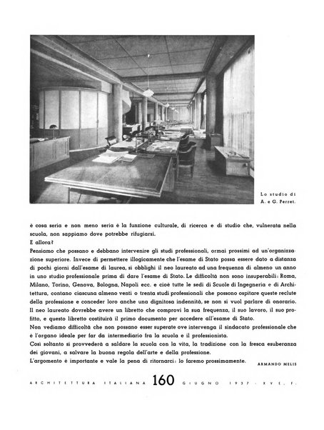 L'architettura italiana periodico mensile di costruzione e di architettura pratica