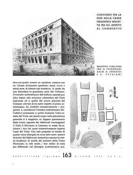 L'architettura italiana periodico mensile di costruzione e di architettura pratica