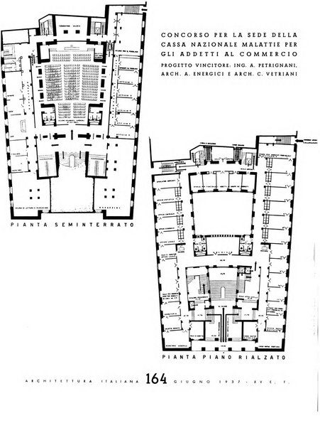 L'architettura italiana periodico mensile di costruzione e di architettura pratica