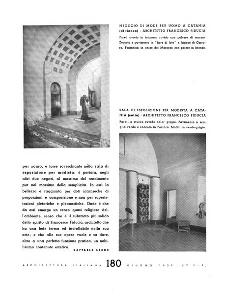 L'architettura italiana periodico mensile di costruzione e di architettura pratica