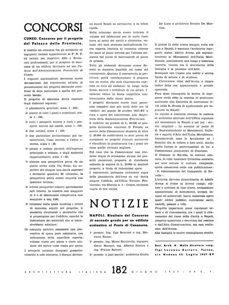 L'architettura italiana periodico mensile di costruzione e di architettura pratica