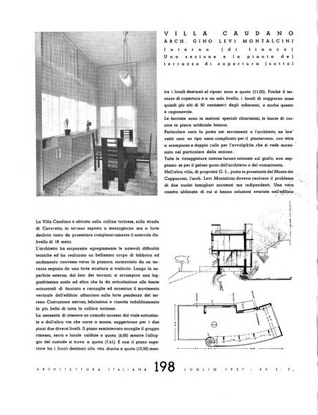 L'architettura italiana periodico mensile di costruzione e di architettura pratica