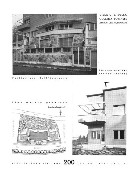 L'architettura italiana periodico mensile di costruzione e di architettura pratica