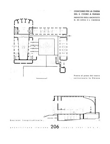 L'architettura italiana periodico mensile di costruzione e di architettura pratica