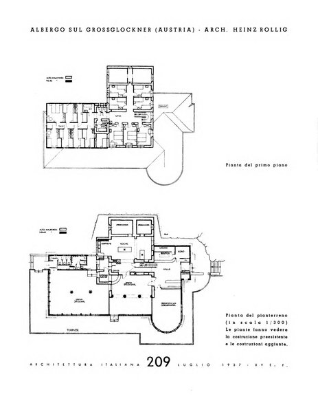 L'architettura italiana periodico mensile di costruzione e di architettura pratica