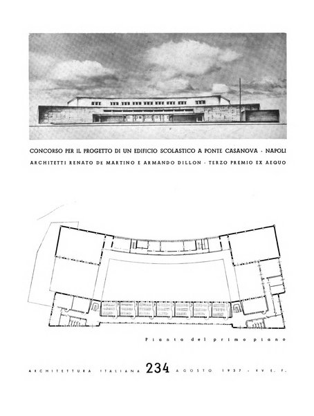 L'architettura italiana periodico mensile di costruzione e di architettura pratica