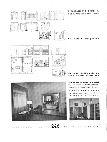 L'architettura italiana periodico mensile di costruzione e di architettura pratica