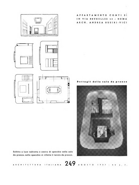 L'architettura italiana periodico mensile di costruzione e di architettura pratica