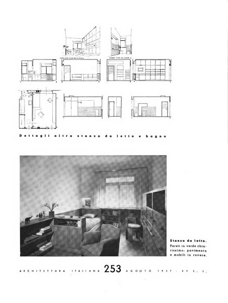 L'architettura italiana periodico mensile di costruzione e di architettura pratica