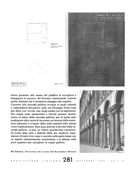 L'architettura italiana periodico mensile di costruzione e di architettura pratica