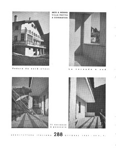 L'architettura italiana periodico mensile di costruzione e di architettura pratica