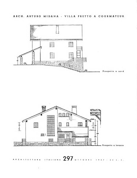 L'architettura italiana periodico mensile di costruzione e di architettura pratica