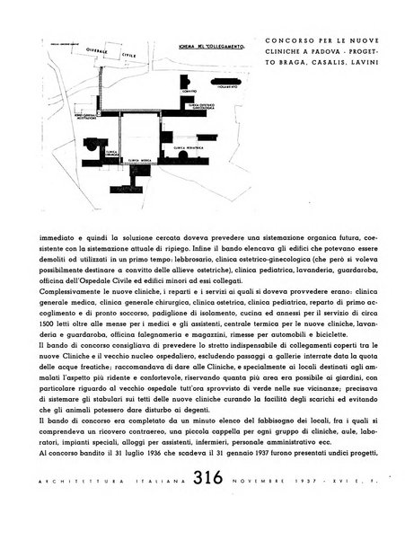 L'architettura italiana periodico mensile di costruzione e di architettura pratica