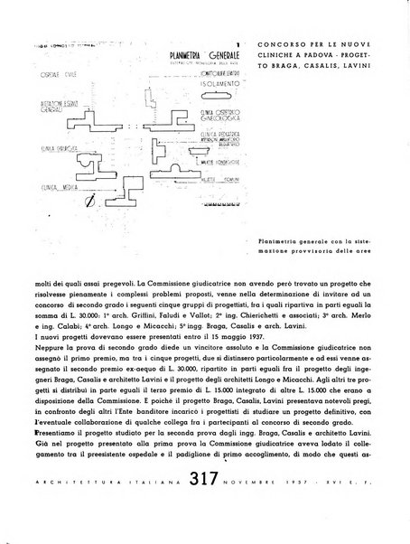 L'architettura italiana periodico mensile di costruzione e di architettura pratica