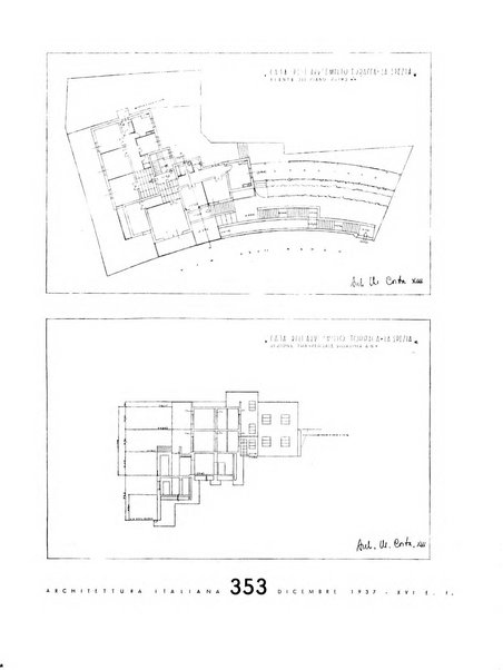 L'architettura italiana periodico mensile di costruzione e di architettura pratica