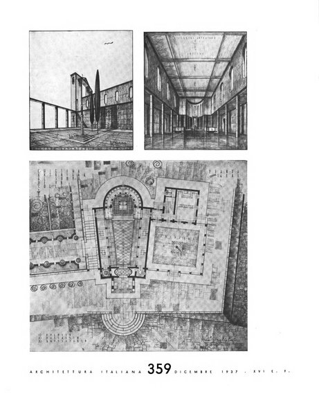 L'architettura italiana periodico mensile di costruzione e di architettura pratica