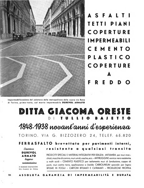 L'architettura italiana periodico mensile di costruzione e di architettura pratica