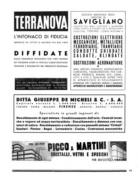 L'architettura italiana periodico mensile di costruzione e di architettura pratica