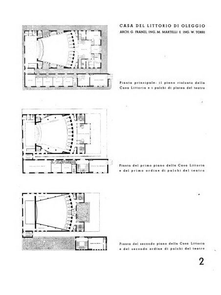 L'architettura italiana periodico mensile di costruzione e di architettura pratica