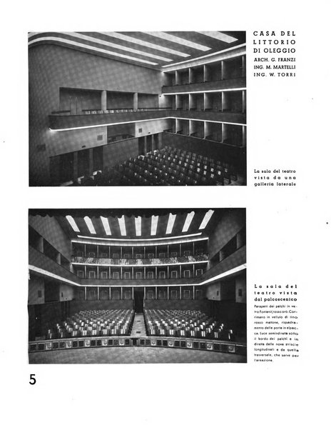 L'architettura italiana periodico mensile di costruzione e di architettura pratica