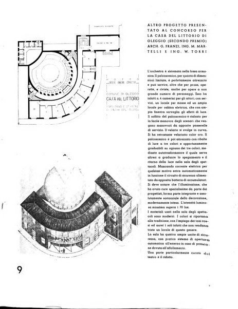 L'architettura italiana periodico mensile di costruzione e di architettura pratica