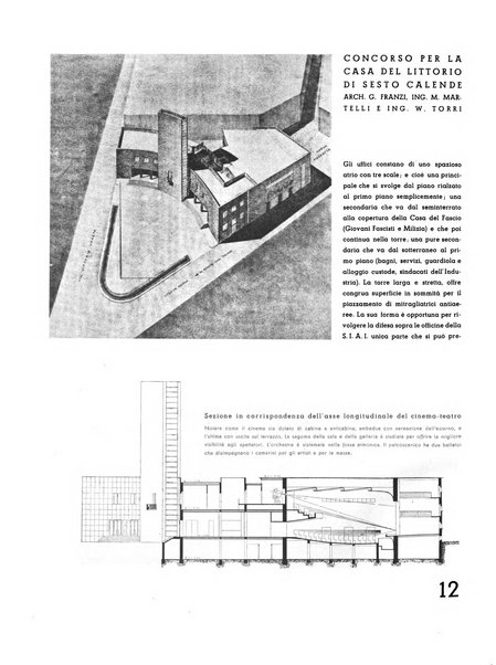 L'architettura italiana periodico mensile di costruzione e di architettura pratica