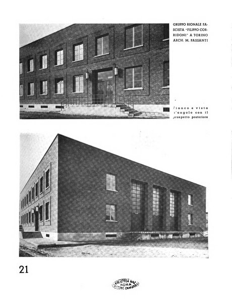 L'architettura italiana periodico mensile di costruzione e di architettura pratica