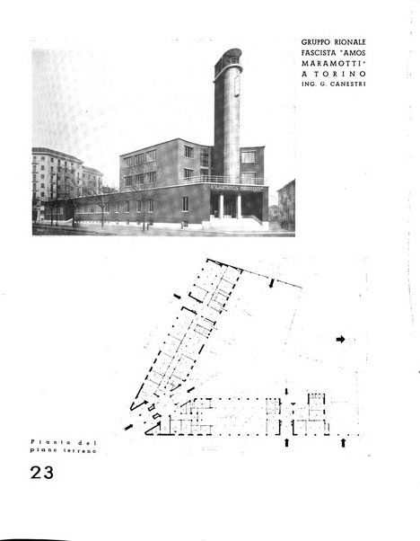 L'architettura italiana periodico mensile di costruzione e di architettura pratica