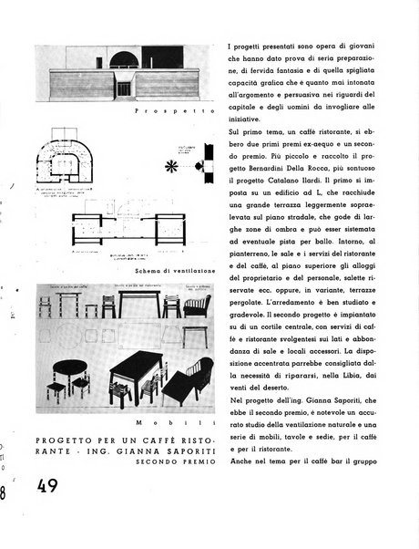 L'architettura italiana periodico mensile di costruzione e di architettura pratica