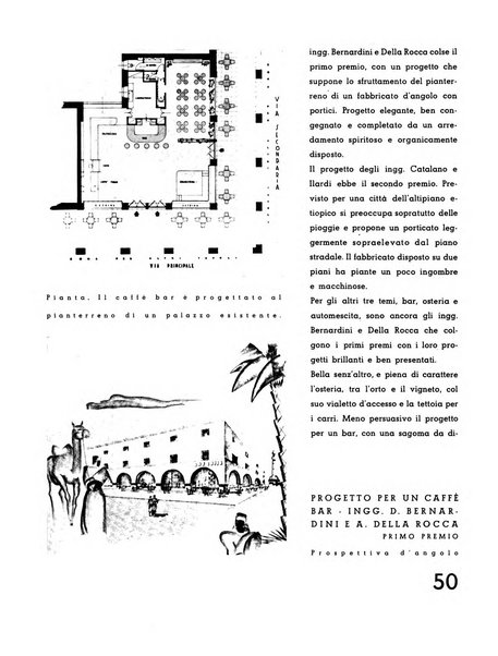 L'architettura italiana periodico mensile di costruzione e di architettura pratica