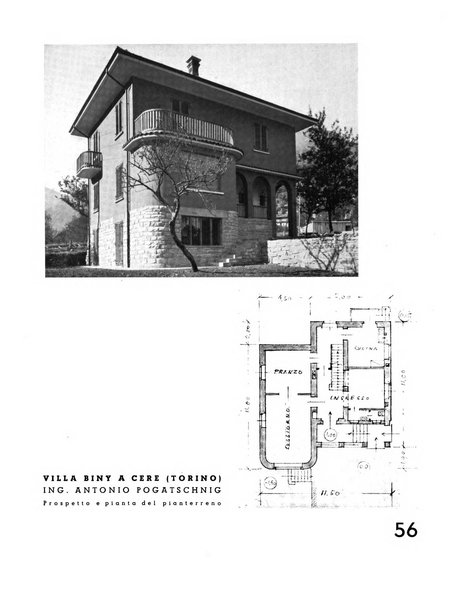 L'architettura italiana periodico mensile di costruzione e di architettura pratica