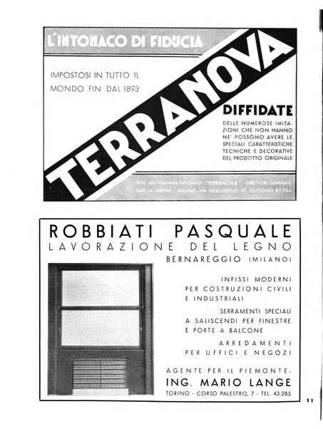 L'architettura italiana periodico mensile di costruzione e di architettura pratica