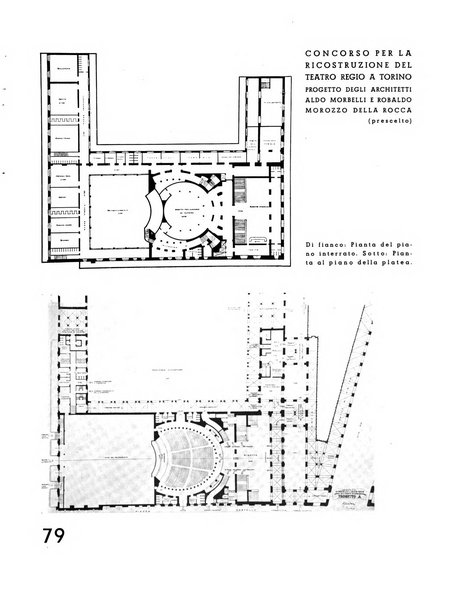 L'architettura italiana periodico mensile di costruzione e di architettura pratica