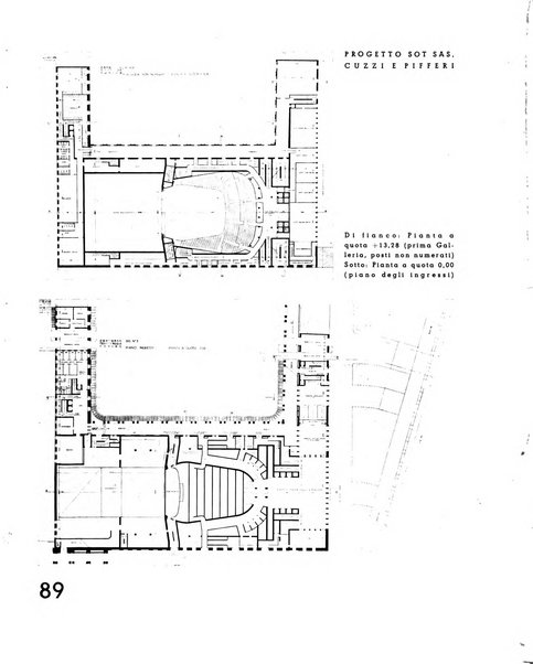 L'architettura italiana periodico mensile di costruzione e di architettura pratica