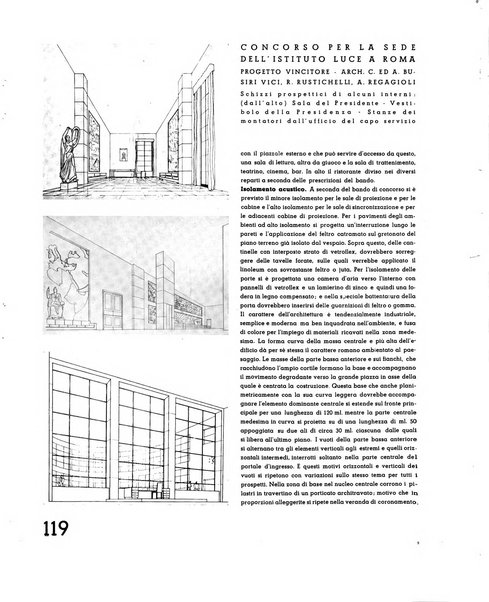 L'architettura italiana periodico mensile di costruzione e di architettura pratica