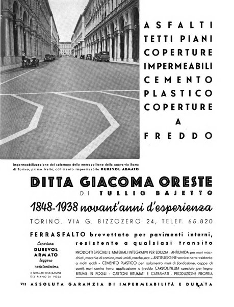 L'architettura italiana periodico mensile di costruzione e di architettura pratica