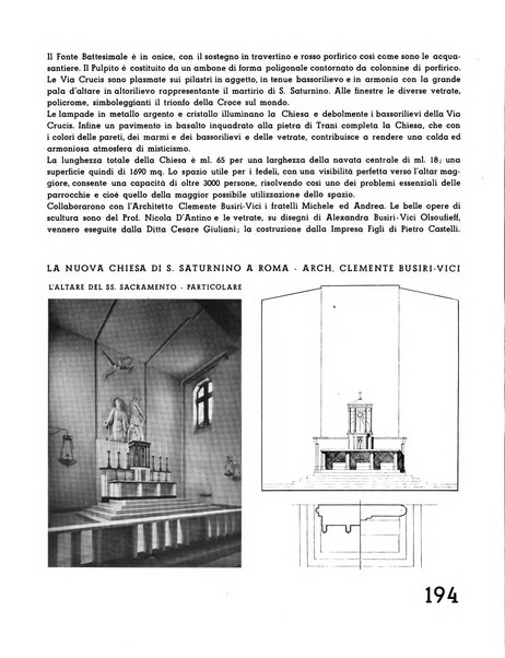 L'architettura italiana periodico mensile di costruzione e di architettura pratica