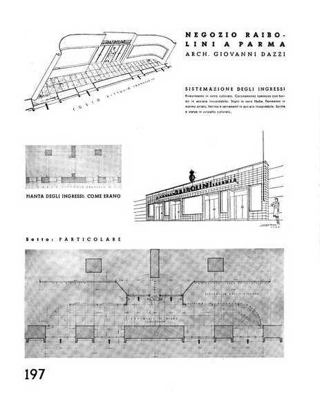 L'architettura italiana periodico mensile di costruzione e di architettura pratica