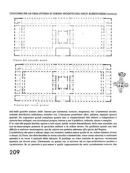 L'architettura italiana periodico mensile di costruzione e di architettura pratica