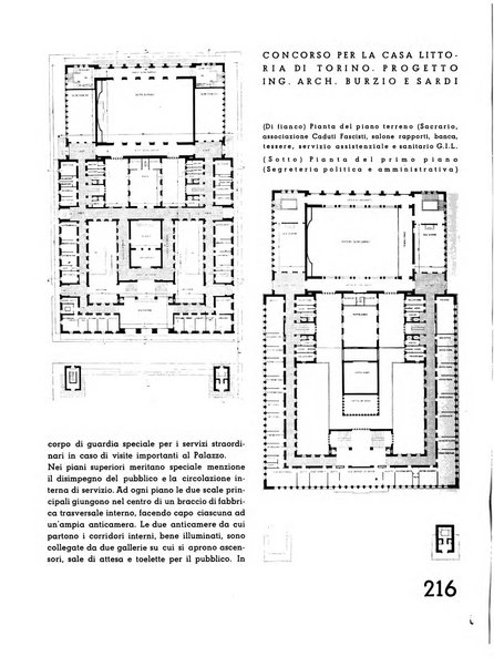 L'architettura italiana periodico mensile di costruzione e di architettura pratica