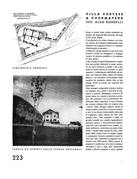 L'architettura italiana periodico mensile di costruzione e di architettura pratica